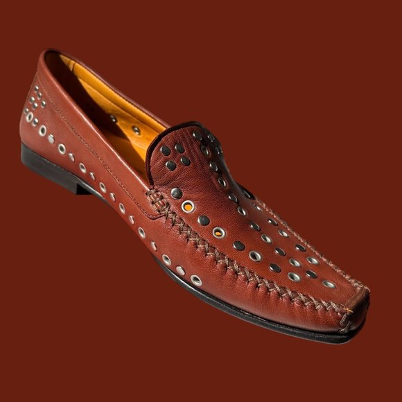 Robert Zur True Glove Leather Vero Shoes Flats Loafers Slip-Ons 8 Soft Brown EUC - Picture 10 of 10